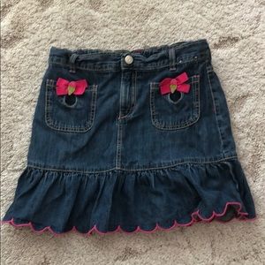 Ice Cream Jean Skirt